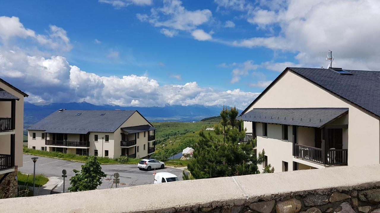 Charmant Studio Face Aux Pyrenees Font-Romeu-Odeillo-Via Eksteriør billede