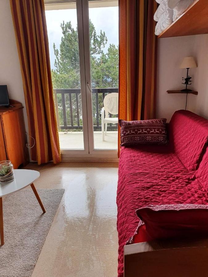 Charmant Studio Face Aux Pyrenees Font-Romeu-Odeillo-Via Eksteriør billede