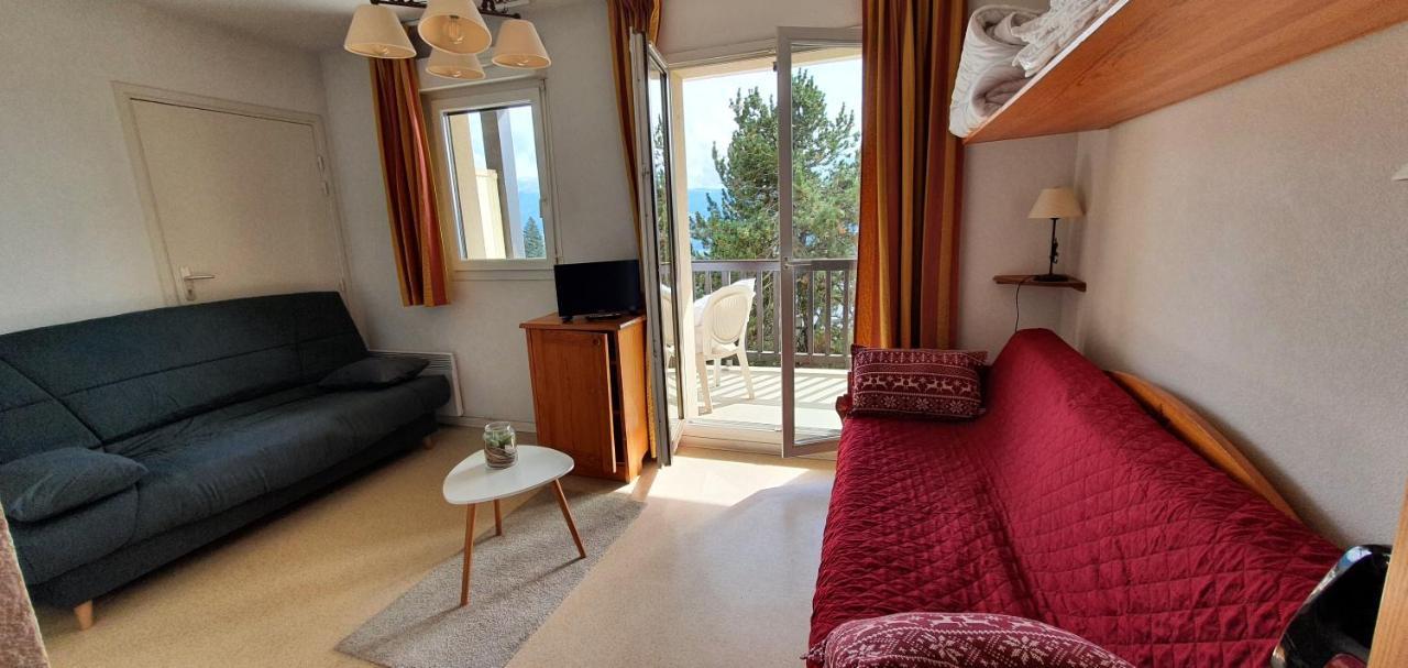 Charmant Studio Face Aux Pyrenees Font-Romeu-Odeillo-Via Eksteriør billede