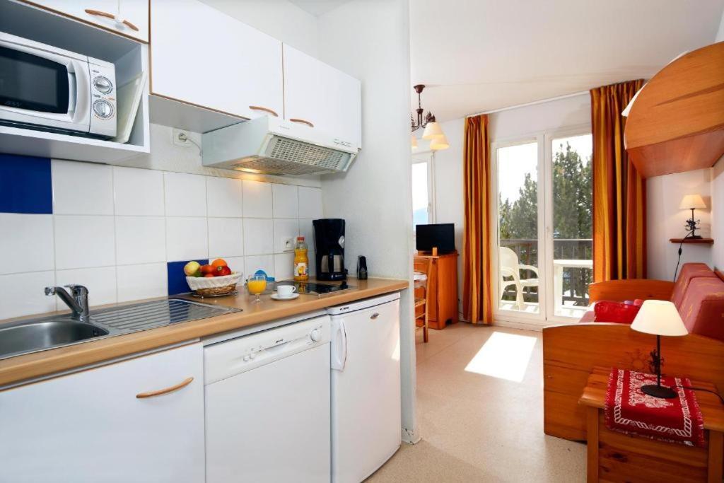 Charmant Studio Face Aux Pyrenees Font-Romeu-Odeillo-Via Eksteriør billede