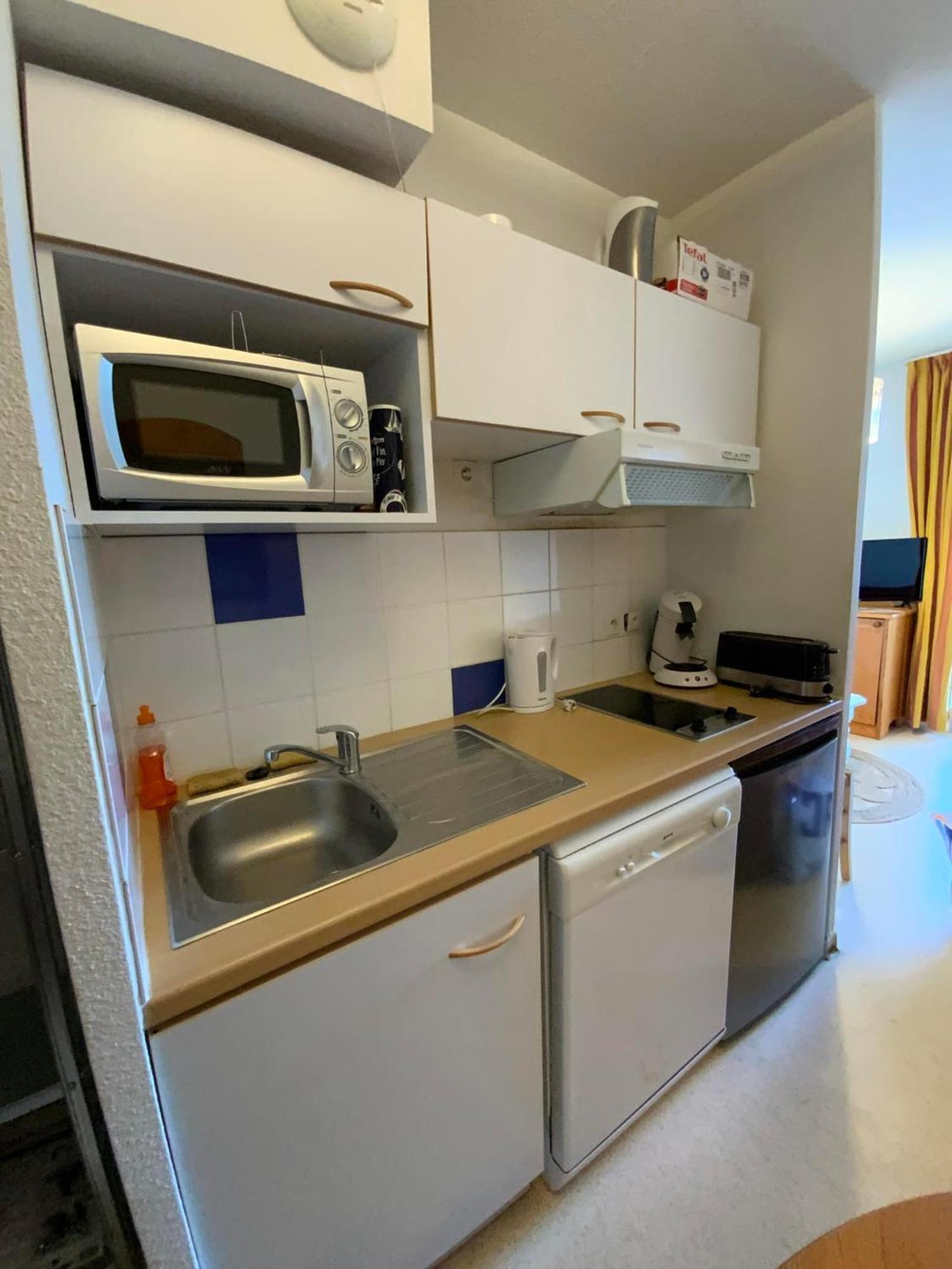 Charmant Studio Face Aux Pyrenees Font-Romeu-Odeillo-Via Eksteriør billede